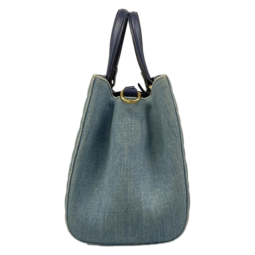 Gucci GG Marmont Handbag 448054 Blue Navy Denim Leather - Picture 2 of 15